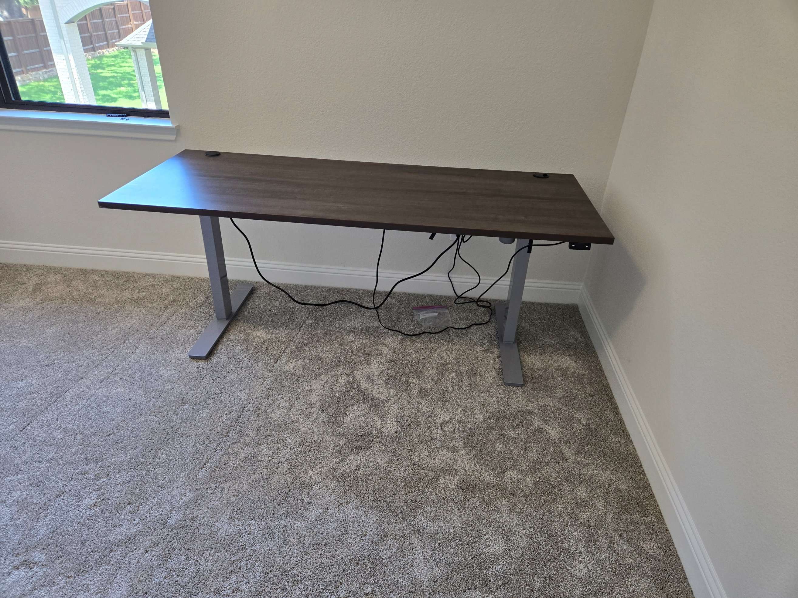 HON Coordinate Height-Adjustable desk base installation by Mount & Fix Dallas