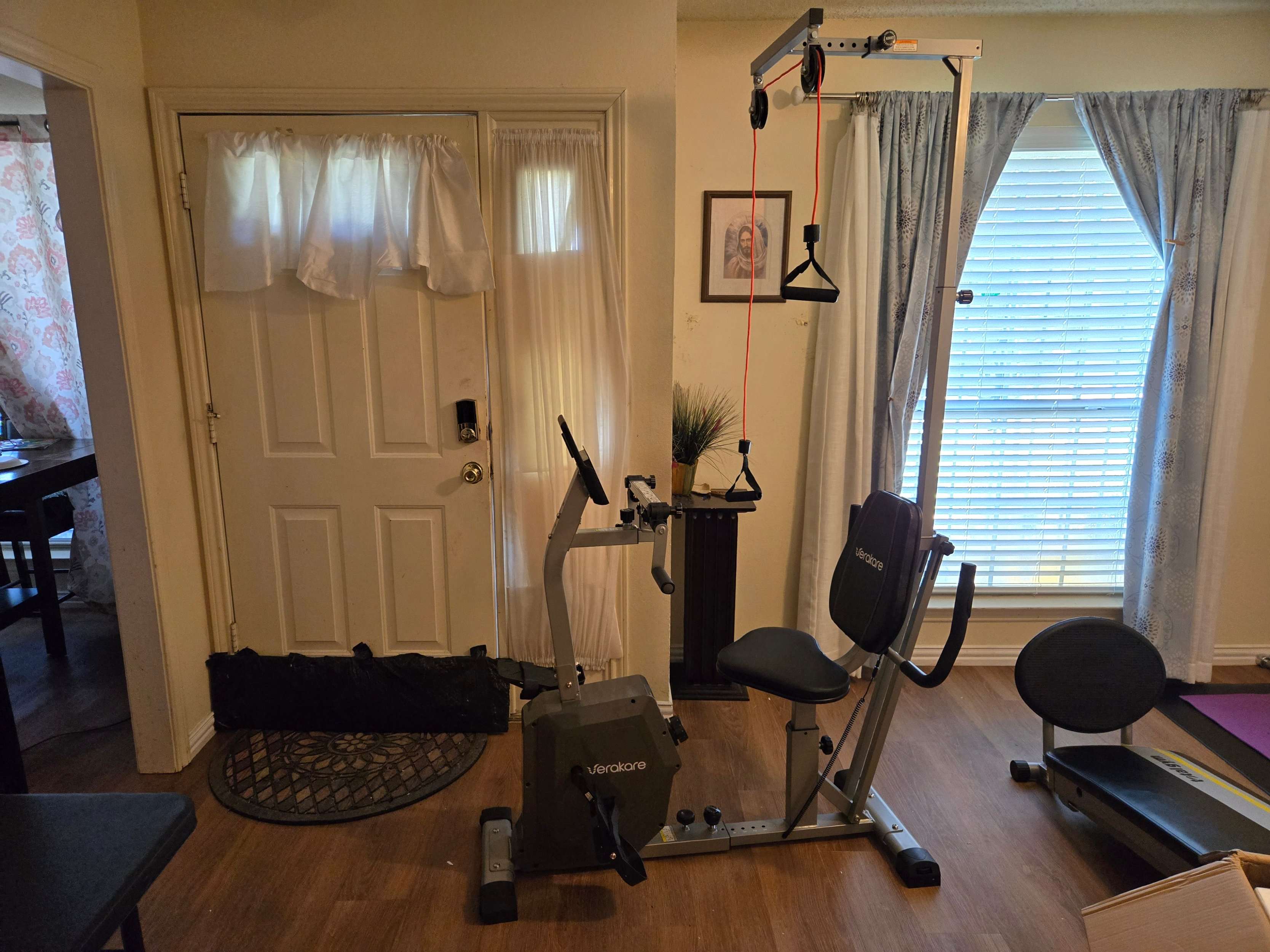 Partially assembled home gym equipment, Mount & Fix service in Fort Worth