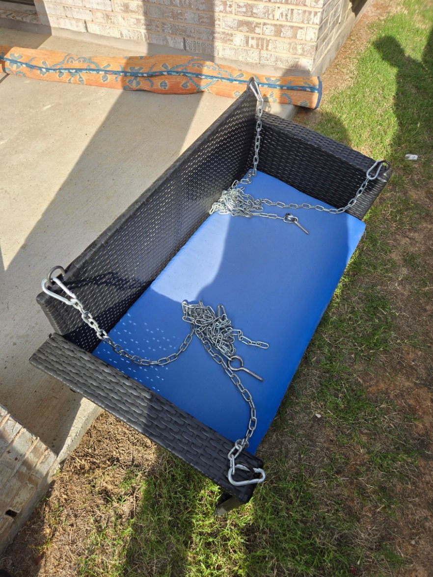 Outdoor play set partially disassembled by Mount & Fix team in Fort Worth