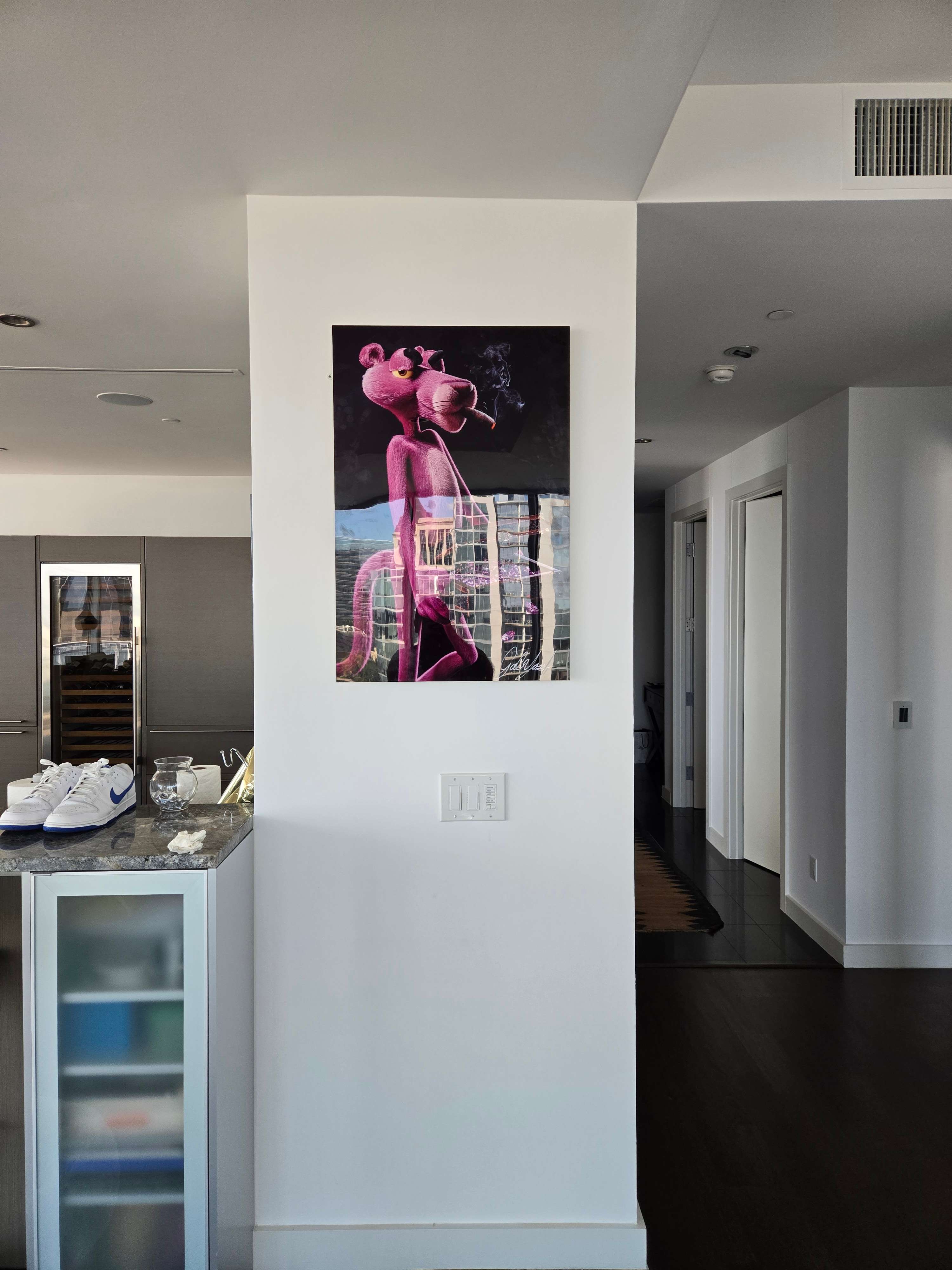 Picture frames and tools for expert wall hanging service by Mount & Fix DFW